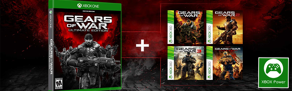 Gears Of War 4 Ultimate Edition - Xbox One - Mídia Física