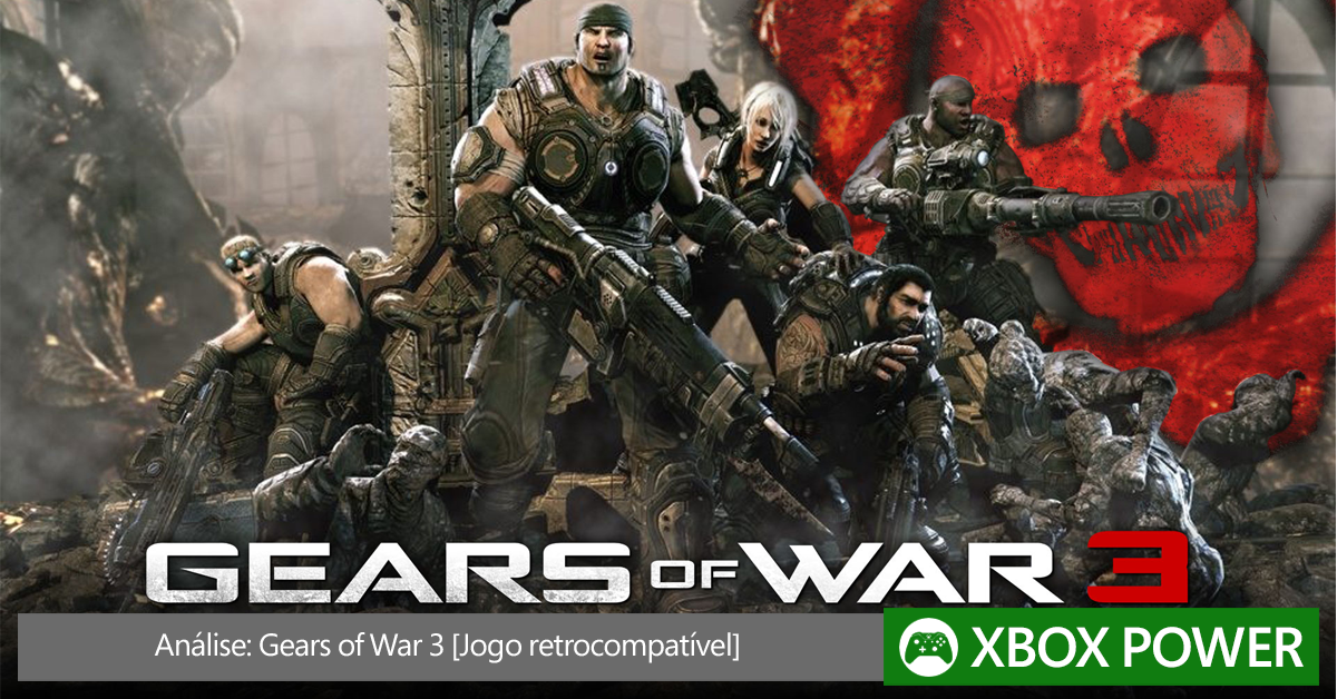 Jogo Gears of War Xbox 360 - Xbox One Retrocompatível