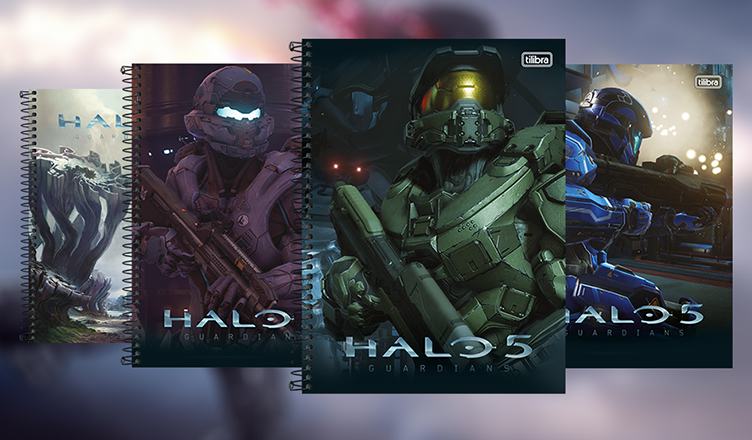 Volta às aulas com os cadernos de Halo 5: Guardians