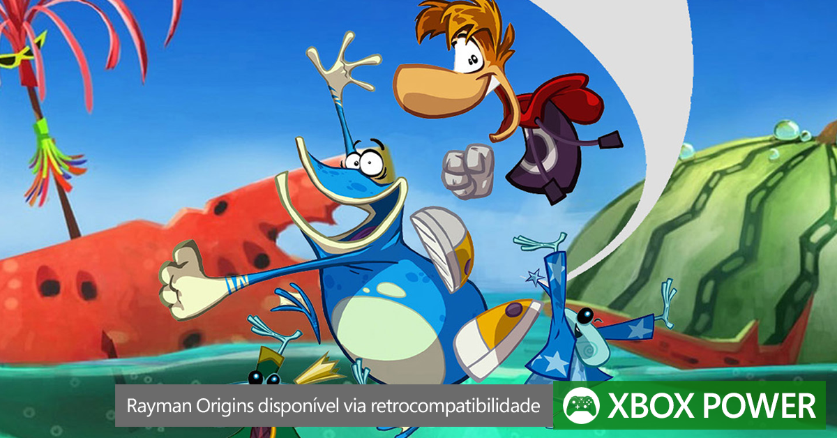 Jogo Rayman Origins Retrocompativel - Xbox One - Novo - Ubisoft