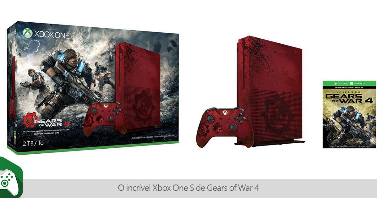 Gears Of War Ultimate Edition Xbox One usando sem riscos