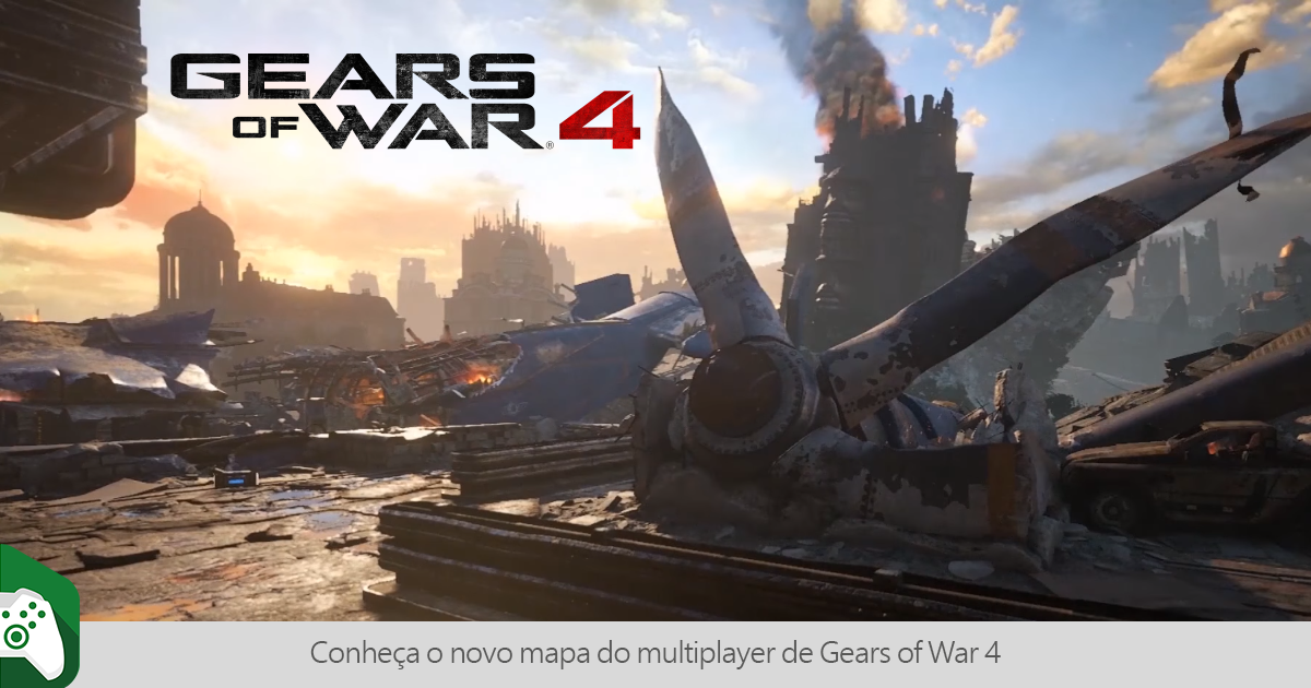 Vídeo apresenta gameplay inédito de Gears of War 4