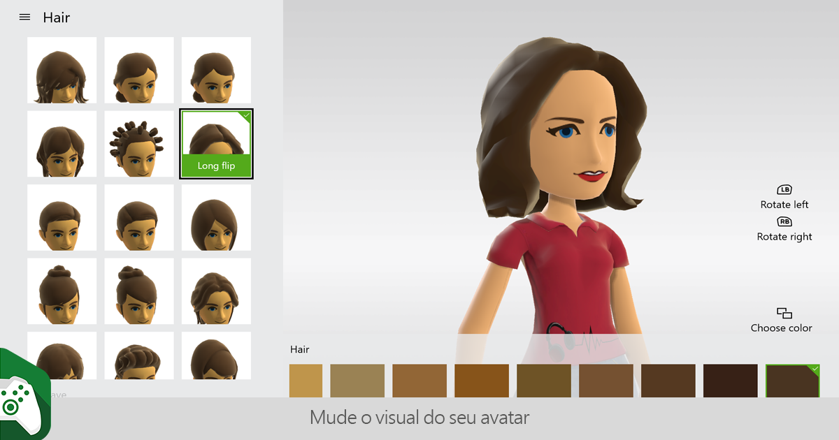 TODOS OS ITENS DE AVATAR GRÁTIS PARA XBOX 360 