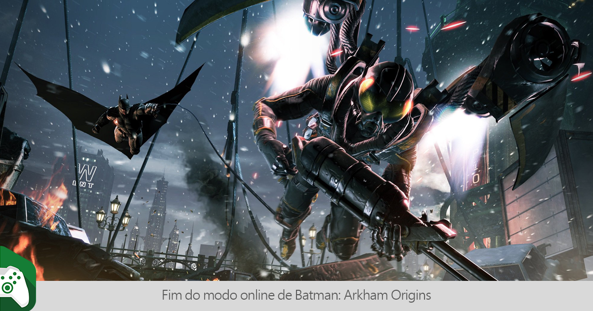 Retrocompatibilidade: Batman Arkham Origins (original do XBOX 360