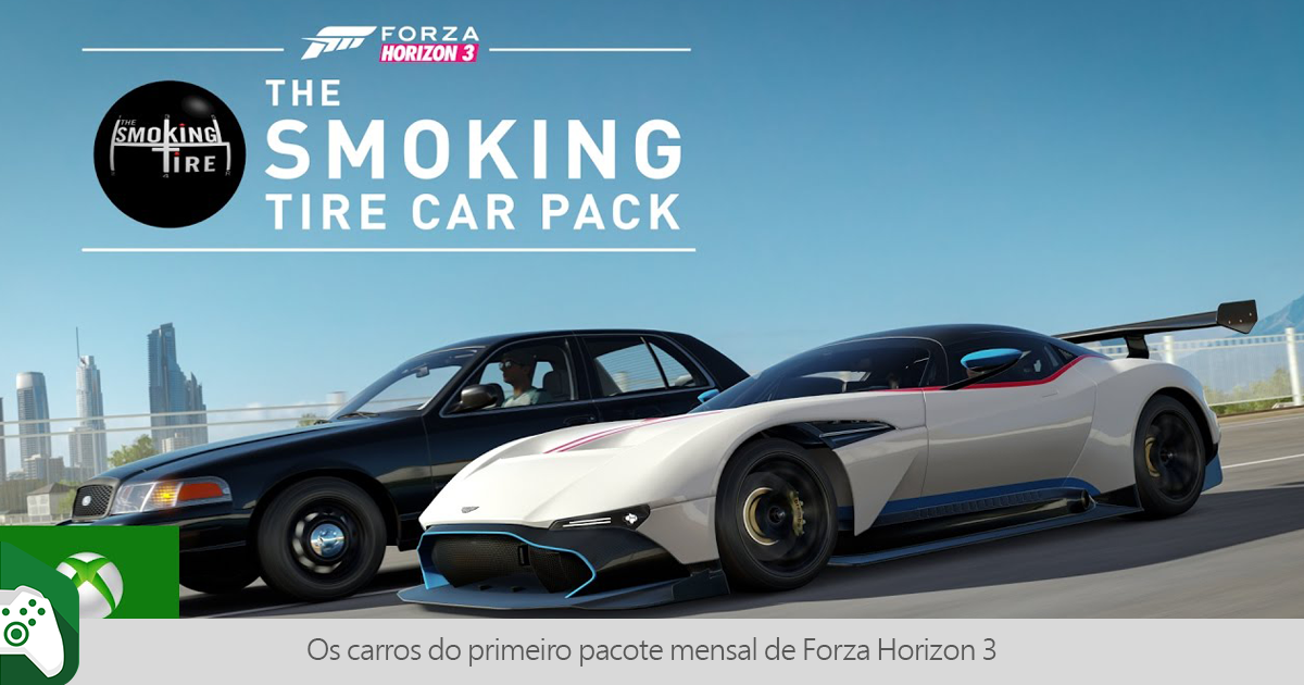 Xbox One S recebe 'visual de carro' em homenagem a Forza Horizon 3