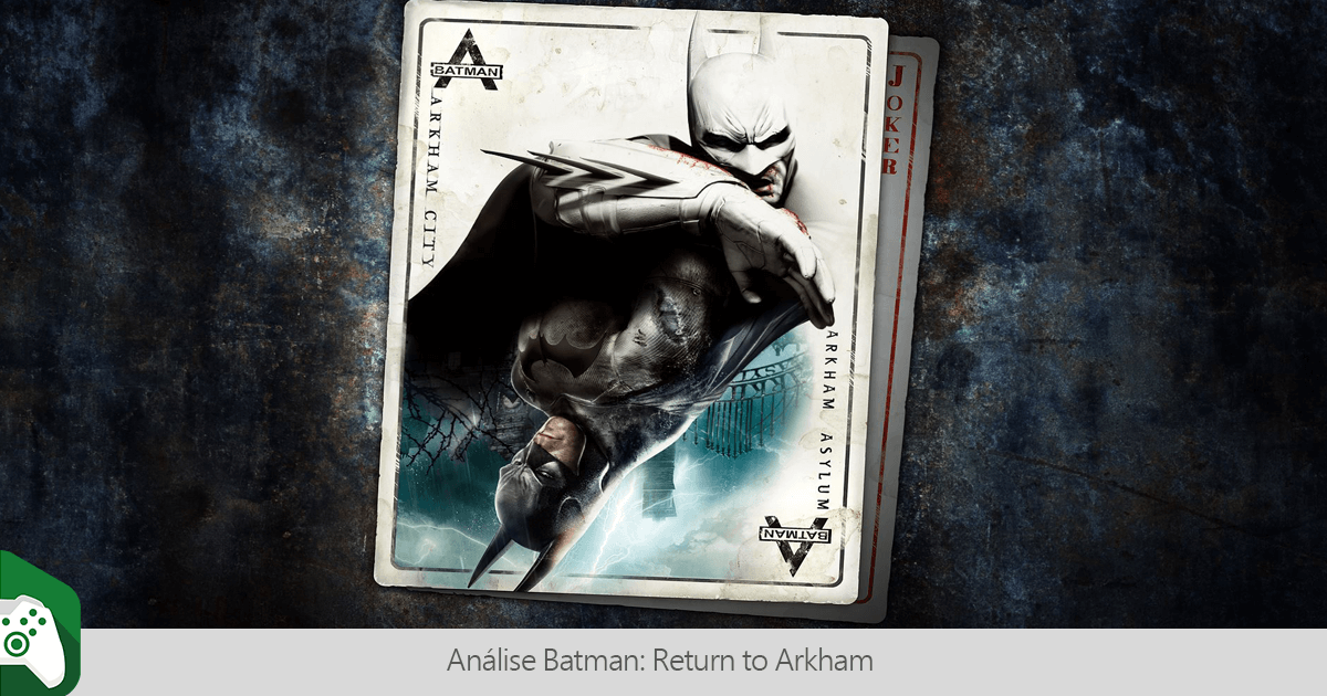 Jogo Combo Batman Arkham Asylum & City Xbox 360 Warner Bros em