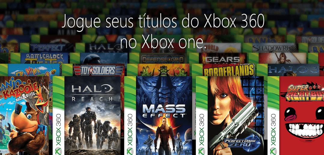 Retrocompatibilidade do Xbox One agora suporta jogos do 360 em