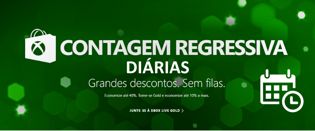 Ofertas e promoções do Xbox