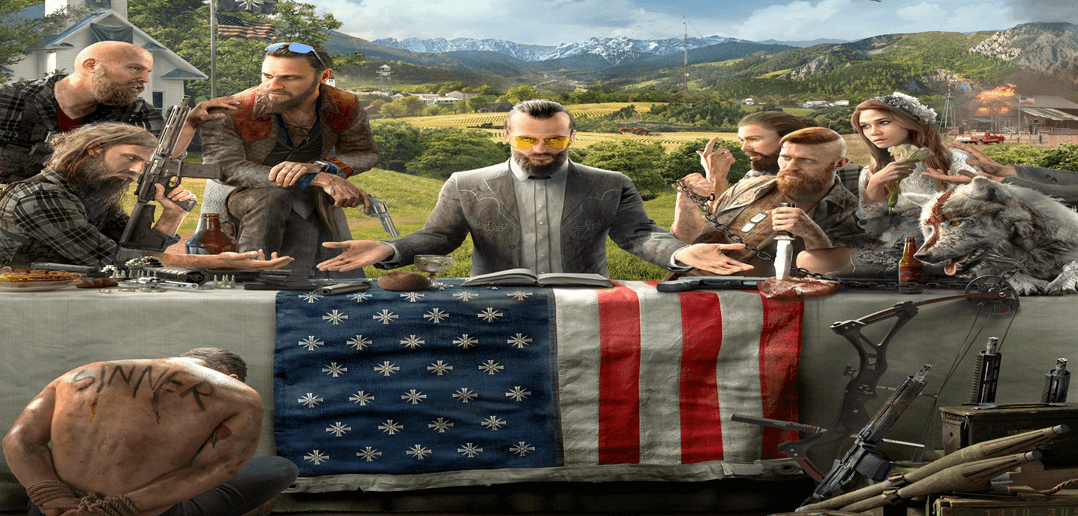 Novo Far Cry 5 revela primeira imagem oficial com vilões do jogo