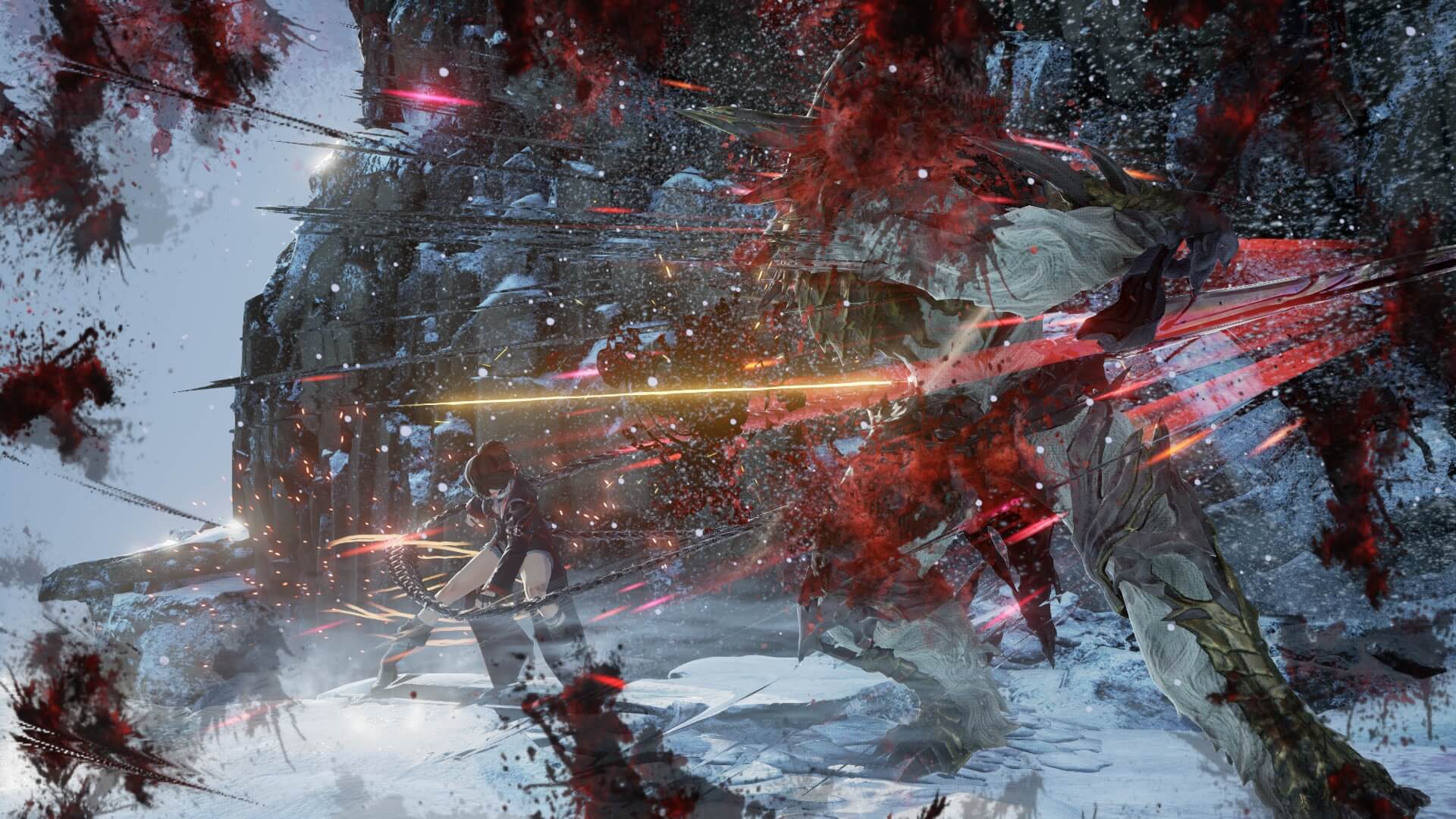 Screenshots de Code Vein mostram combate e inimigos