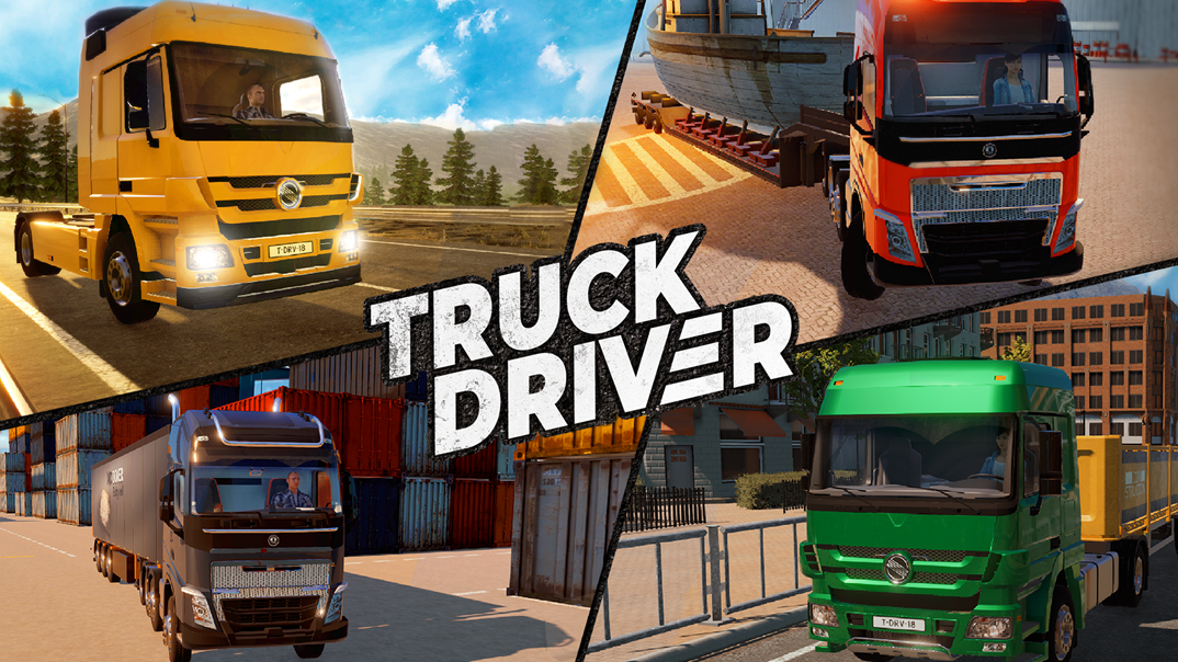 TRUCK DRIVER - jogo de caminhão para Xbox one/Xbox series/PS4/ PC 