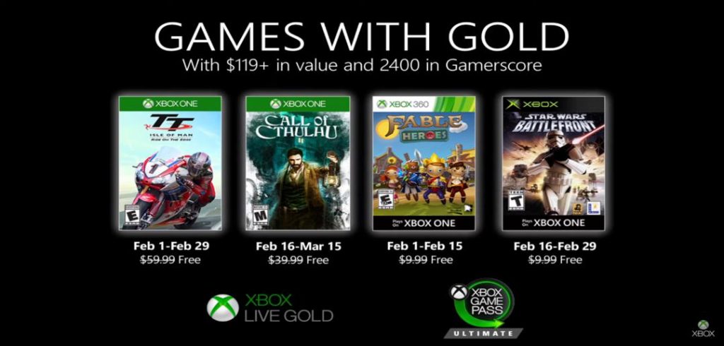 Line-up do Xbox Games with Gold de março é revelada – Pizza Fria