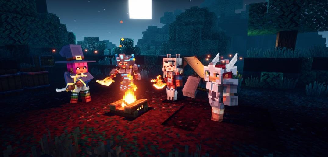 Como jogar Minecraft Dungeons cross-play mais cedo com este truque fácil -  Windows Club