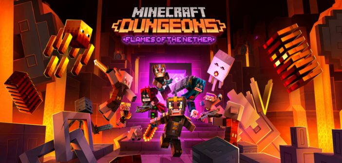 minecraft dungeons flames of the nether