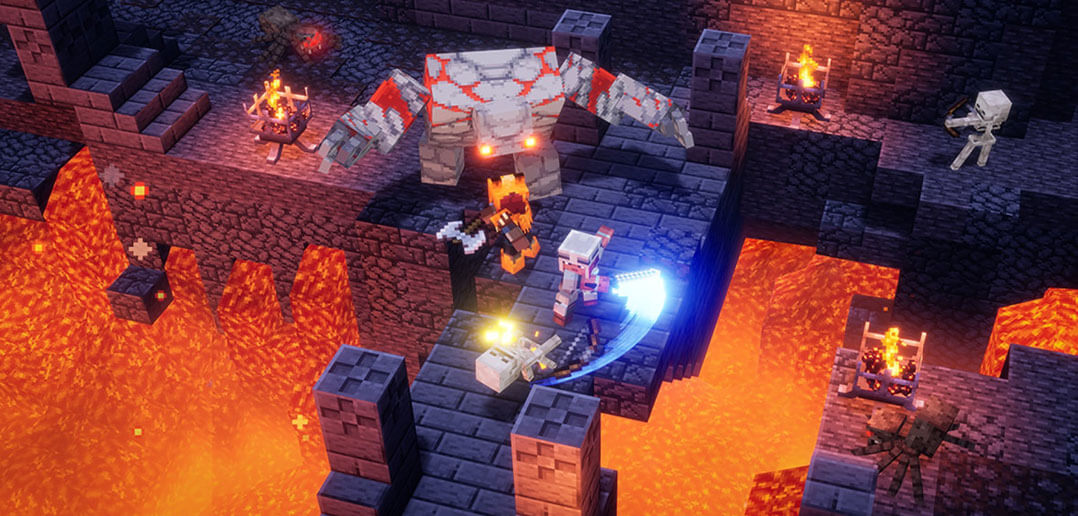 Mojang encerra desenvolvimento de Minecraft Dungeons; jogo alcança