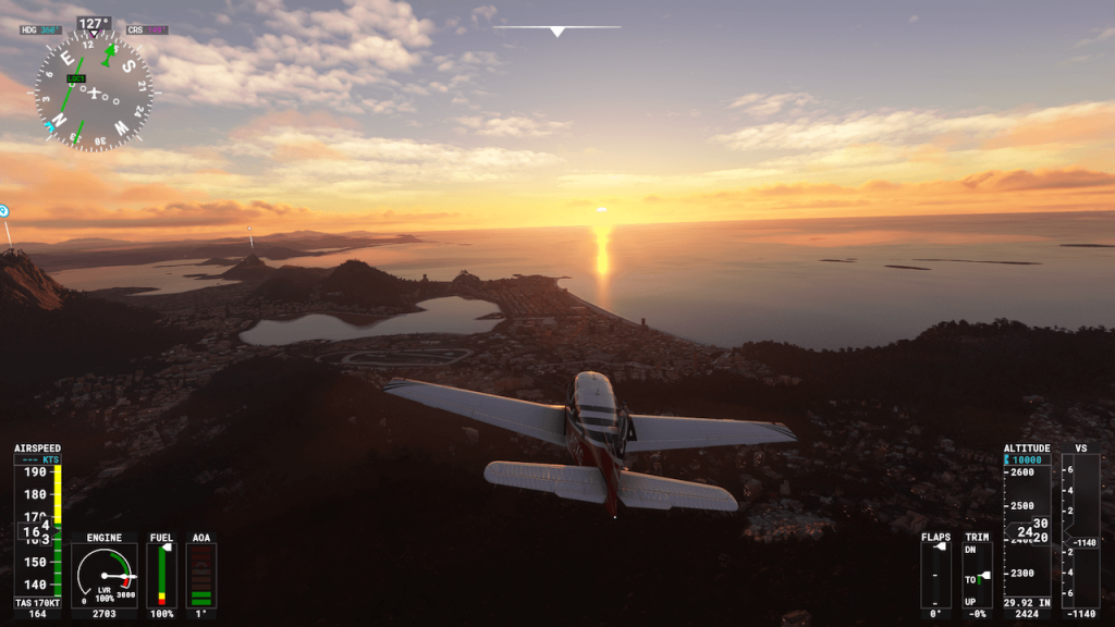 Análise de Microsoft Flight Simulator