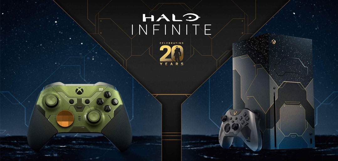 Controle Elite e Xbox Series X especiais para Halo Infinite revelados -  Xbox Power