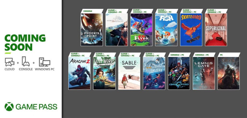 Xbox revela novas adições de novembro ao Game Pass