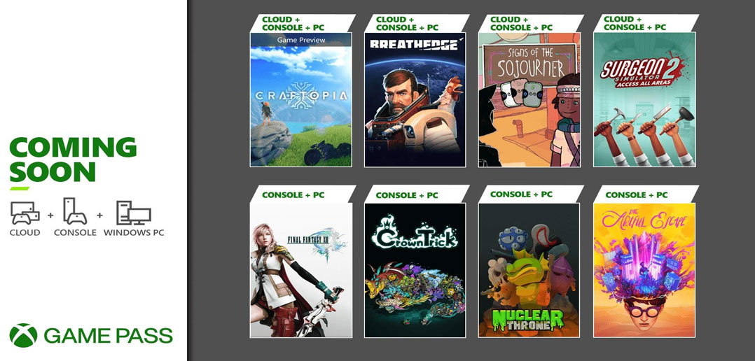 Confira os jogos da primeira quinzena de Julho no Xbox Game Pass - Xbox  Power