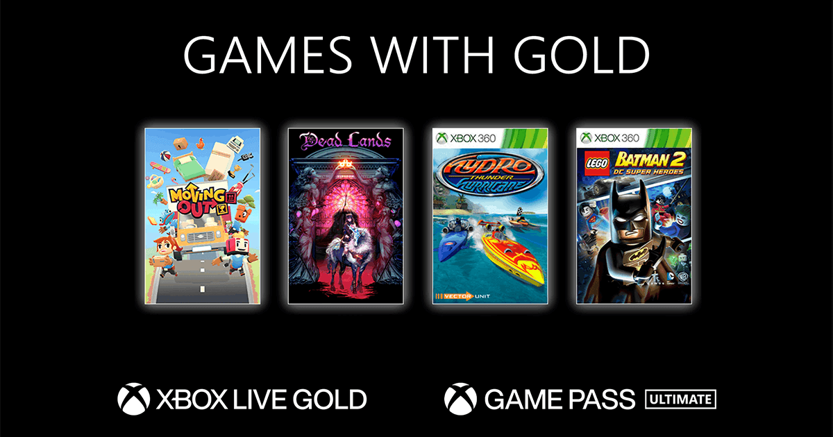 Jogos grátis do Xbox Games with Gold de setembro de 2018