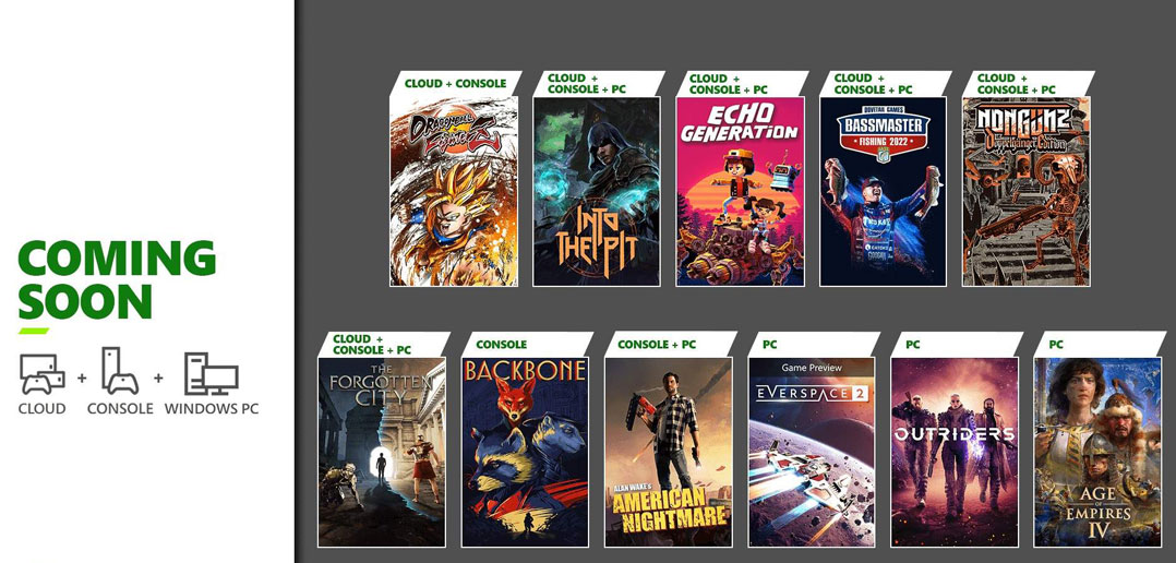 Jogos anunciados no Xbox Game Pass para a segunda metade do mês de outubro | Divulgação/Microsoft