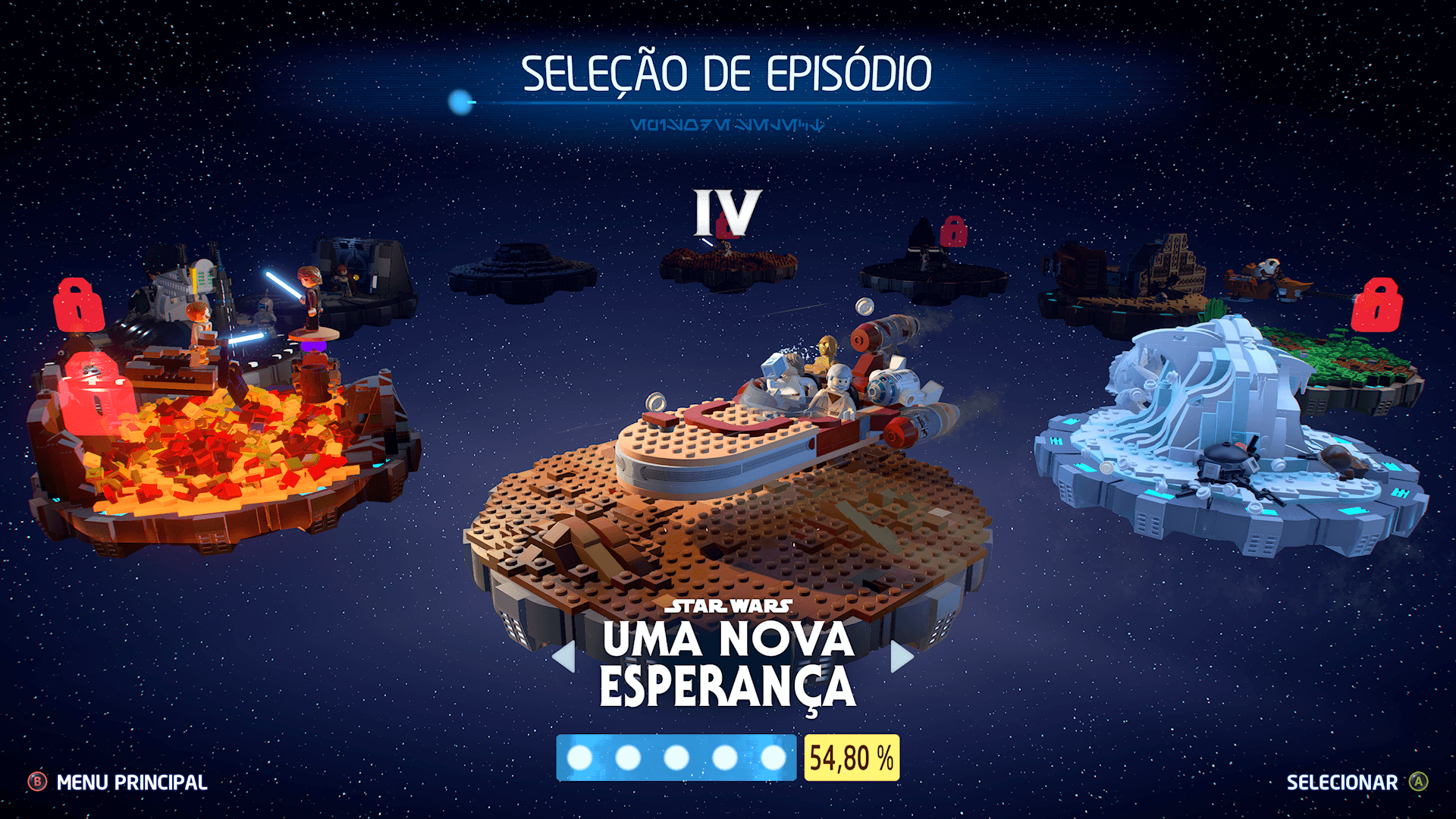 É sem graça fazer 100% do Lego Star Wars: The Skywalker Saga 