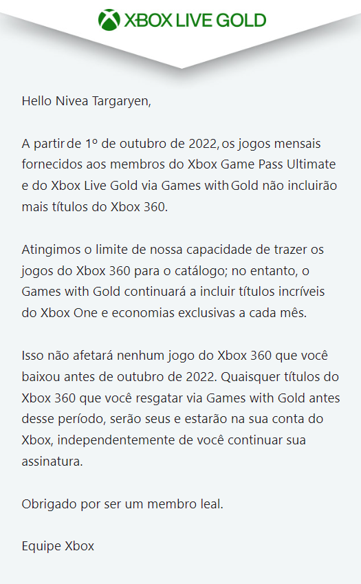 Jogos do Xbox 360 deixarão de fazer parte do Games With Gold - Xbox Power