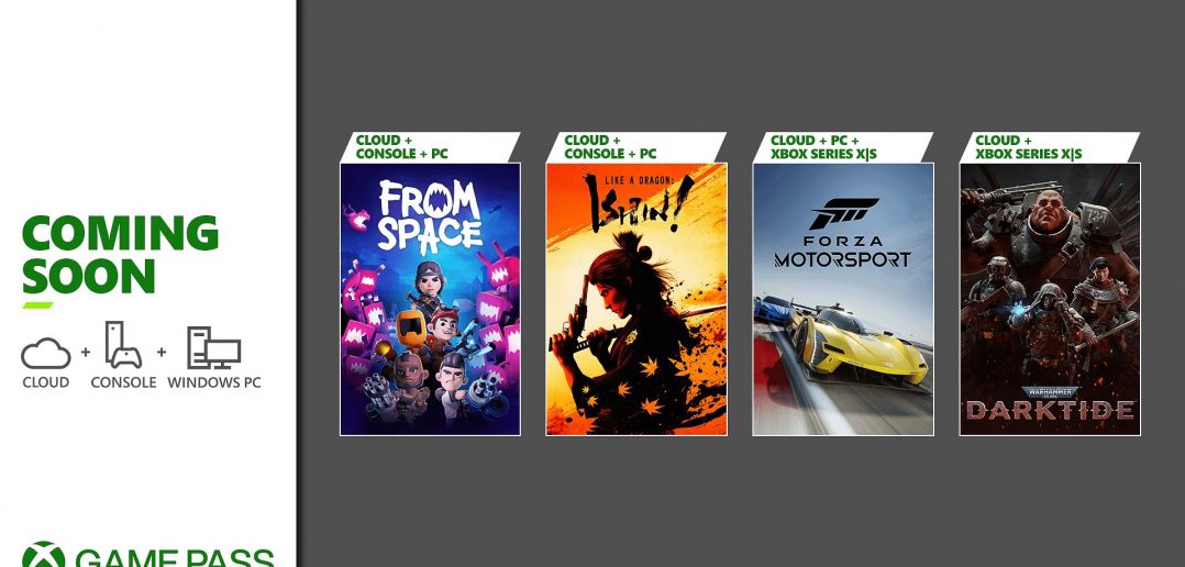 Xbox Game Pass, jogos que entram na primeira quinzena de Outubro