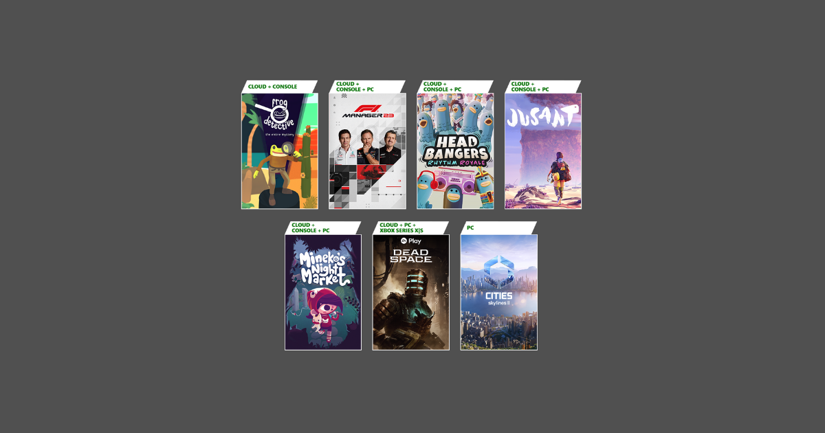 Xbox Game Pass, jogos que entram na segunda quinzena de Outubro