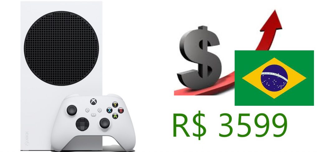 Preço do Xbox Series S no Brasil sofre grande aumento
