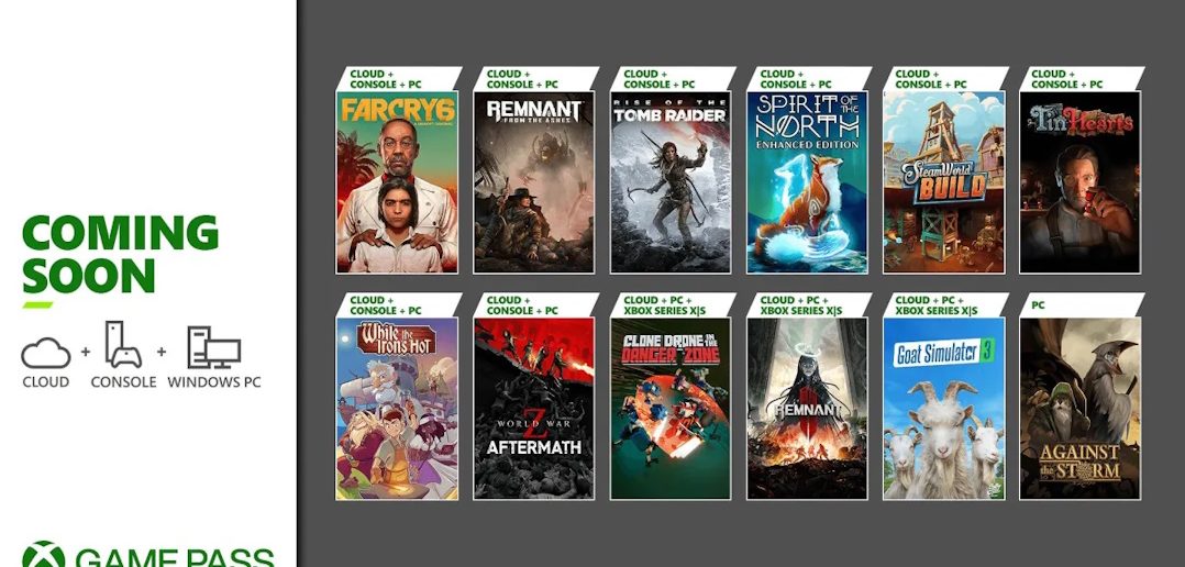 Xbox Game Pass, jogos que entram na primeira quinzena de novembro - Xbox  Power