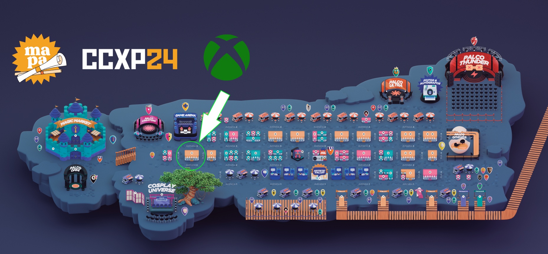 Xbox na CCXP 2024