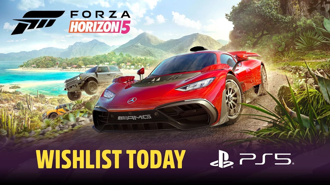 Forza Horizon 5 Chega ao PlayStation 5 Neste Outono