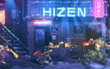 Conheça Neon Inferno, run and shooter inspirado em clássicos como Wild Guns e Contra