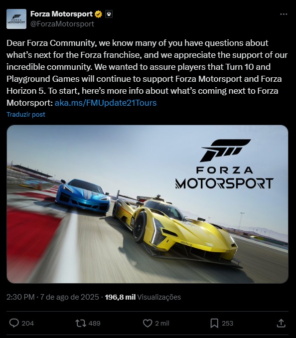Forza Motorsport - Forza Horizon - X