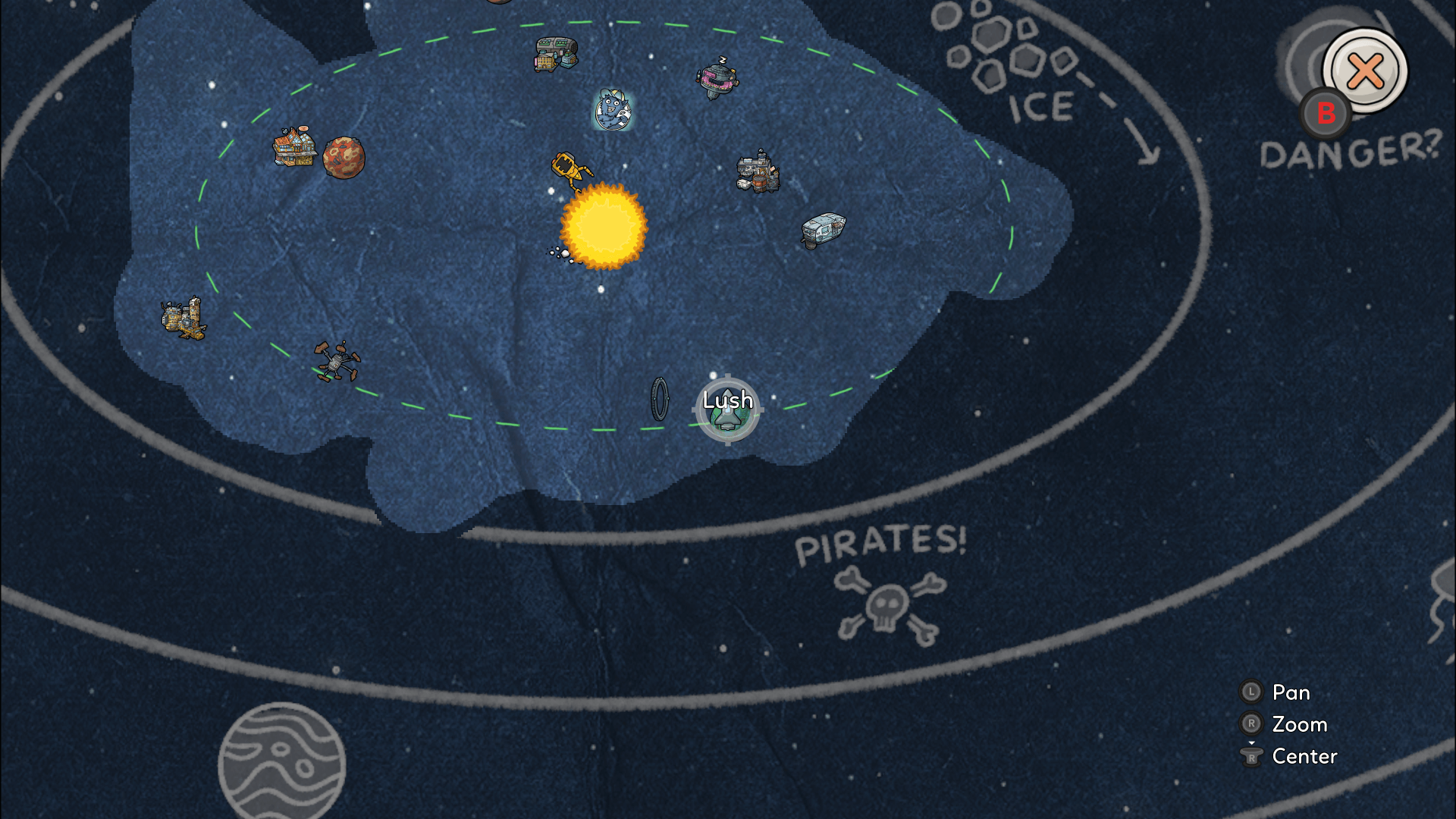 Space Chef - Outer Map