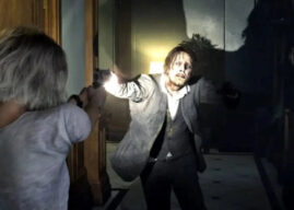 Grace confronta um zumbi em gameplay vazado de Resident Evil Requiem