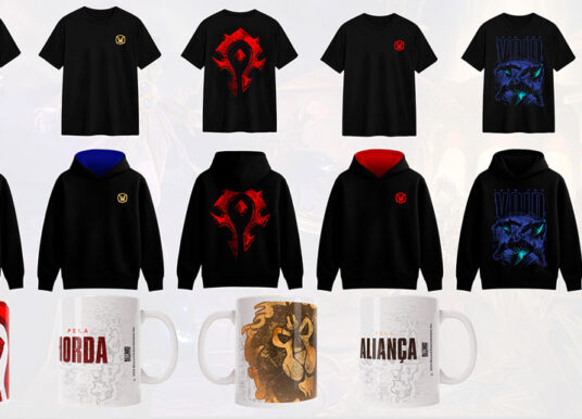 Blizzard lança coleção oficial com produtos exclusivos de World of Warcraft no Brasil