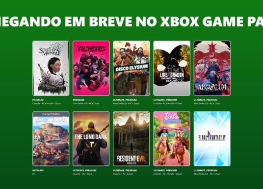 Todos os jogos chegando ao Xbox Game Pass em março