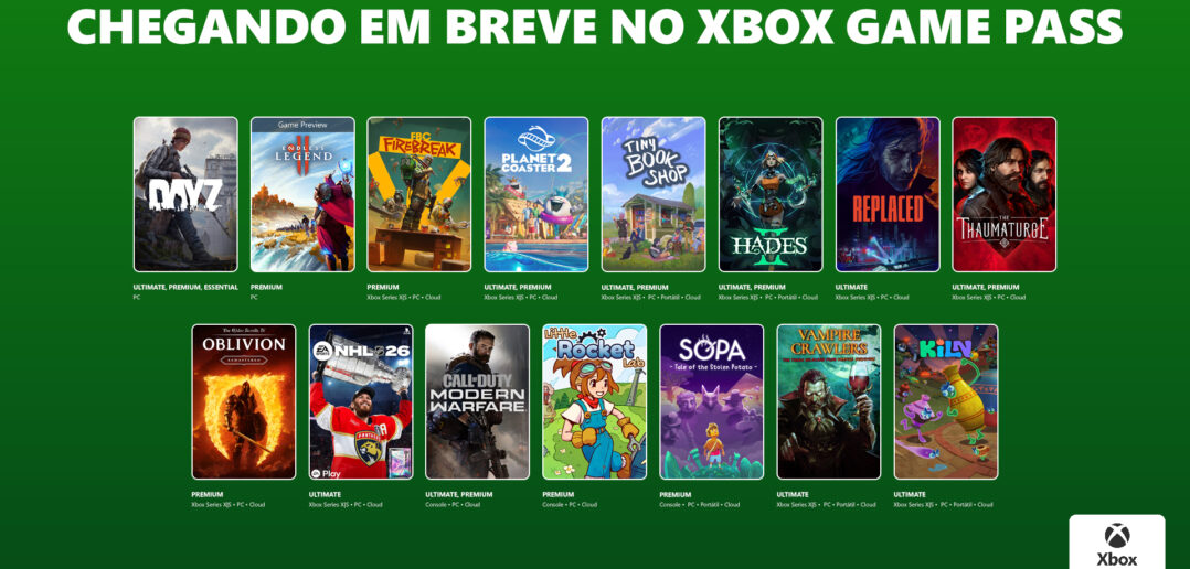 Xbox Game Pass recebe abril insano com Hades II, Kiln, NHL 26 e mais