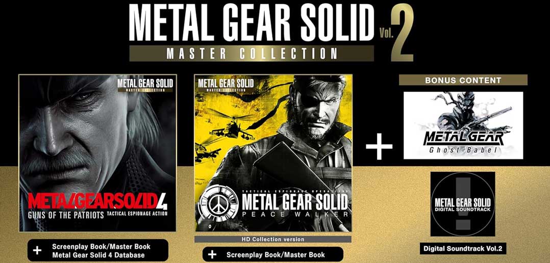 METAL GEAR SOLID: Master Collection Vol. 2 terá legendas em Português do Brasil