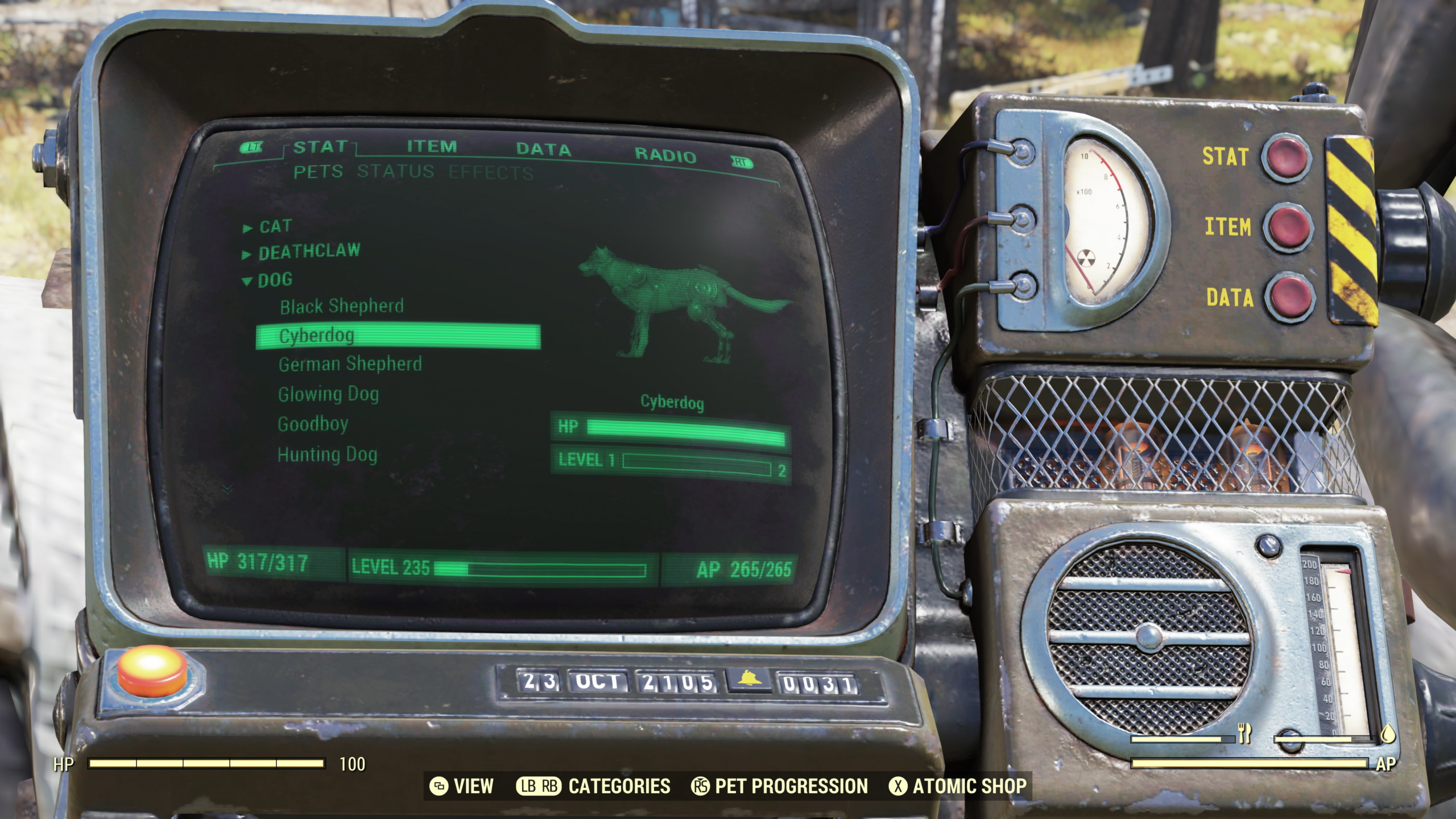 Fallout 76 - World Pets