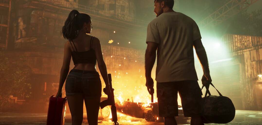 Trailer de lançamento de GTA6 revela novos detalhes da história de Jason e Lucia