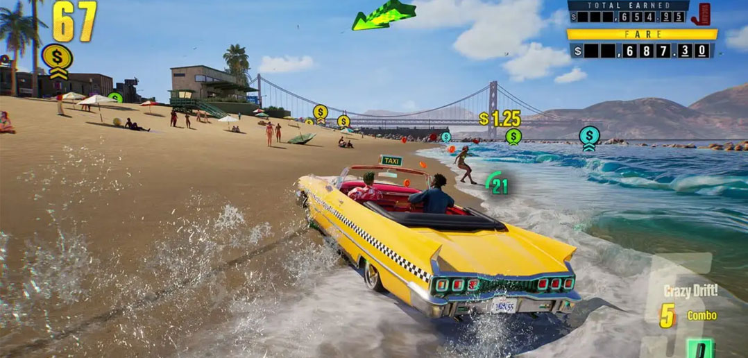 Crazy Taxi: World anuncia Brasil como uma das suas belas localidades