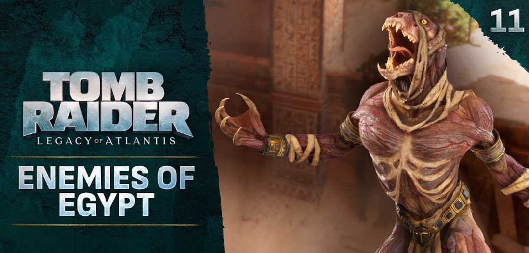 Tomb Raider: Legacy of Atlantis revela uma múmia em novo documentário
