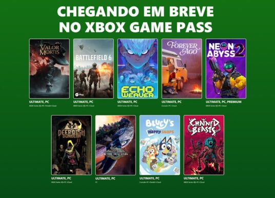 Xbox Game Pass recebe Battlefield 6, Valor Mortis e mais em outubro